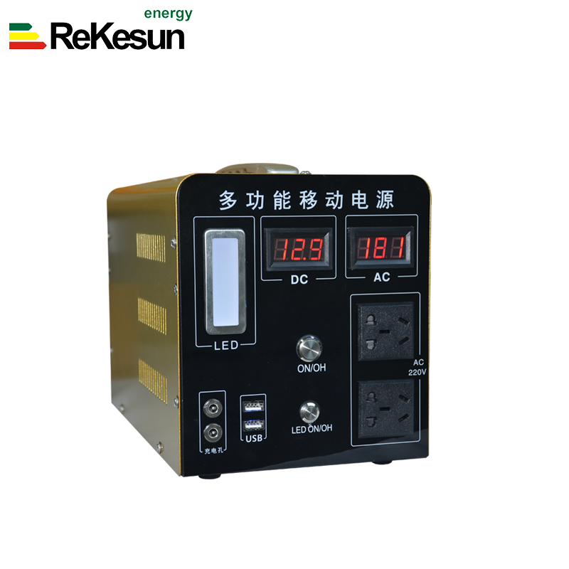 Portable Power Station 500w Solar Panel Generator Pack Battery Cell