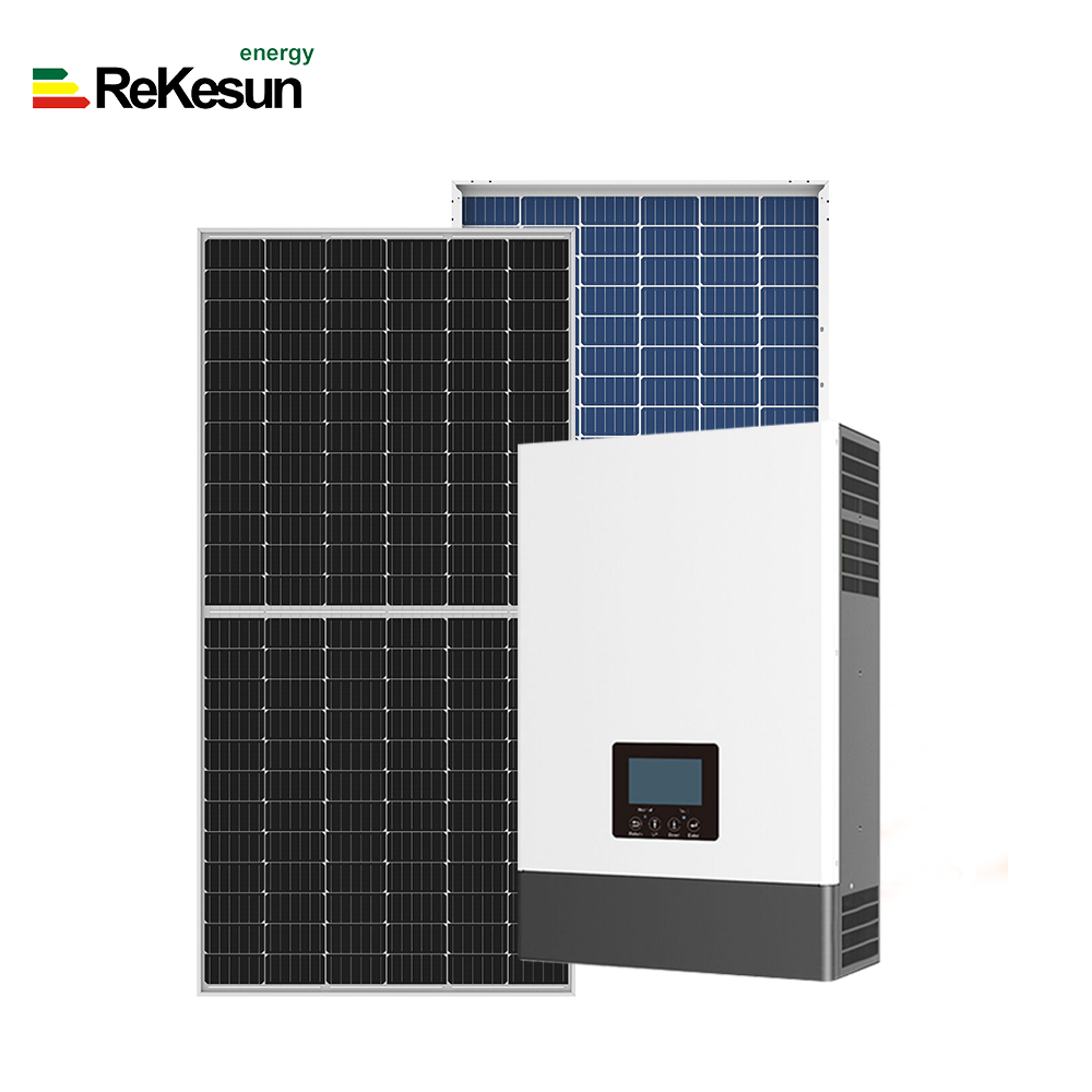 Wholesale Rekesun 96V 6KW Solar Systems For Home Use Save Electricity Cost