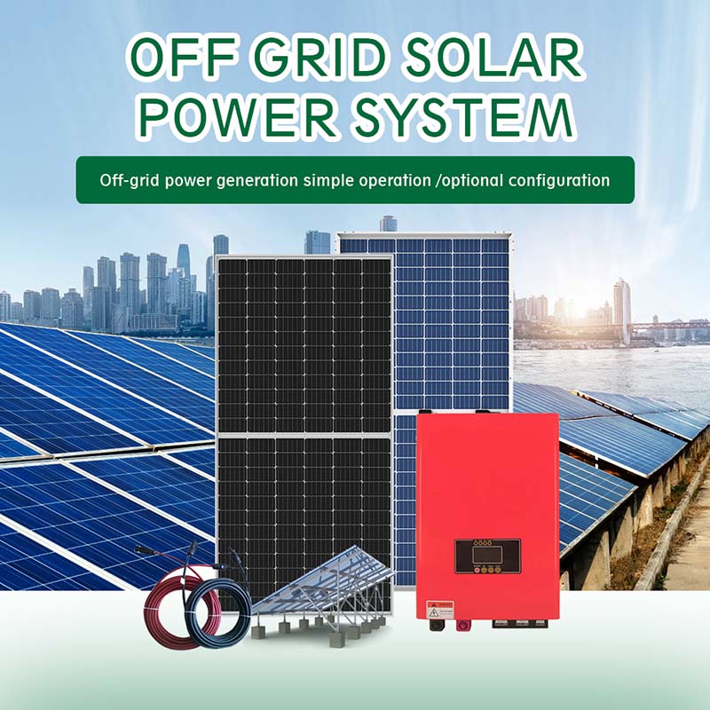 10KW 96V Off Grid Solar PV Systems