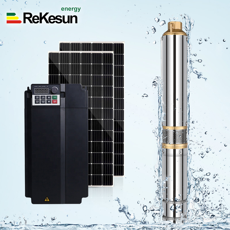 Solar Pumping Systems 0.75-2.2KW Customized Agricultural Irrigation
