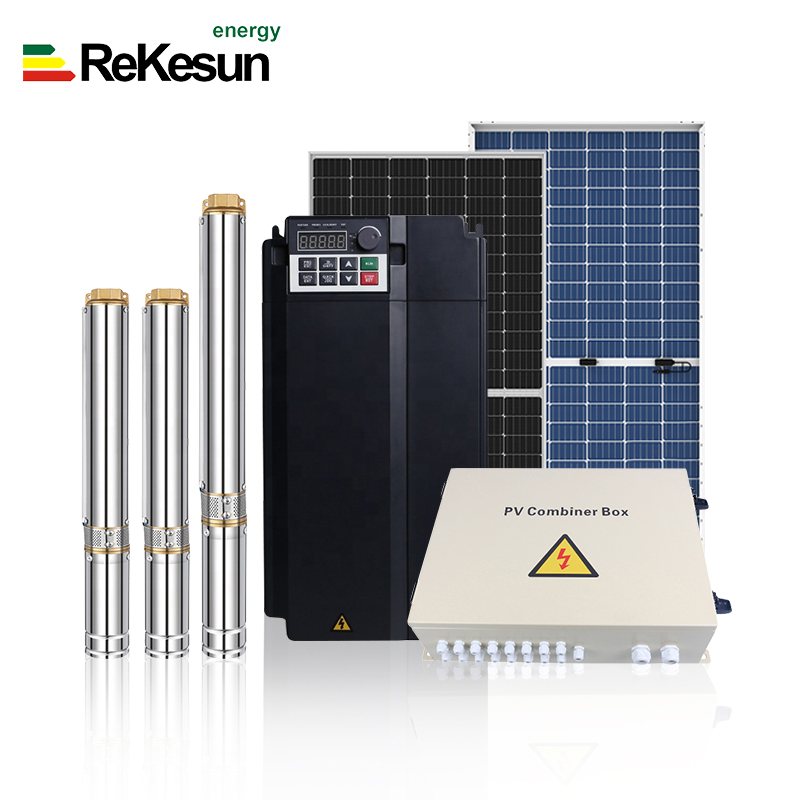Solar Pumping Systems High Power 0.75-110KW Customized Agricultural Irrigation