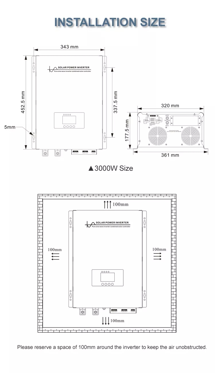 Wholesale 4kw 48V Solar Inverter Home Use Systems