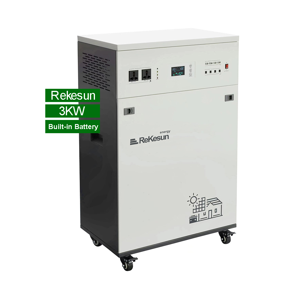 Home Energy System Solar Inverter 3kw with Built in Battery