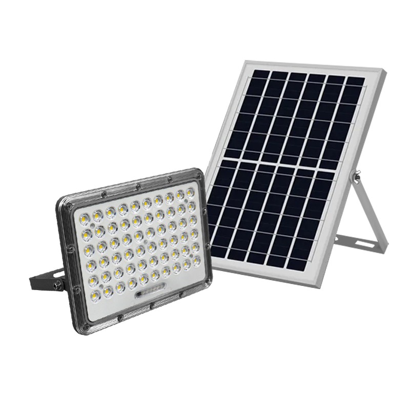 Rekesun Remote Control 100W Solar Flood Lights IP65 Waterproof