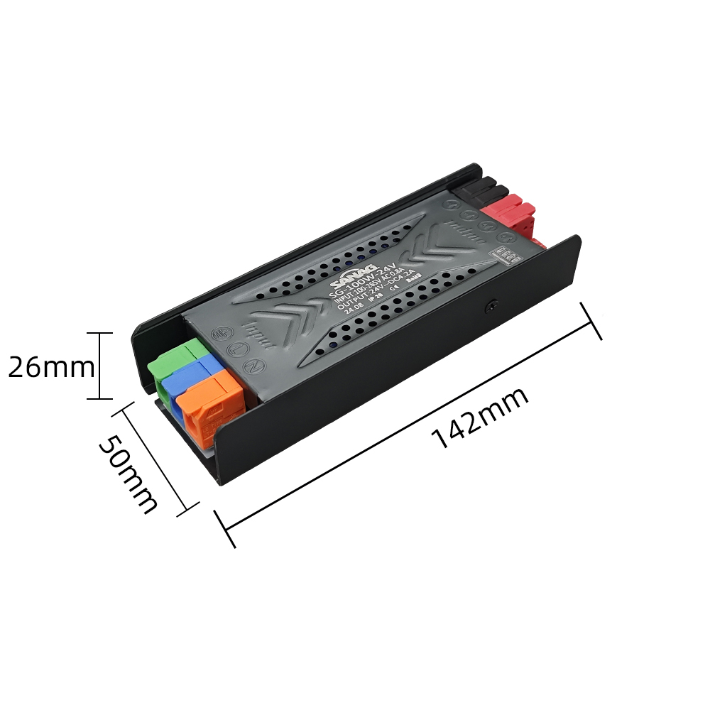 100W DC 24V Output LED Power Supply