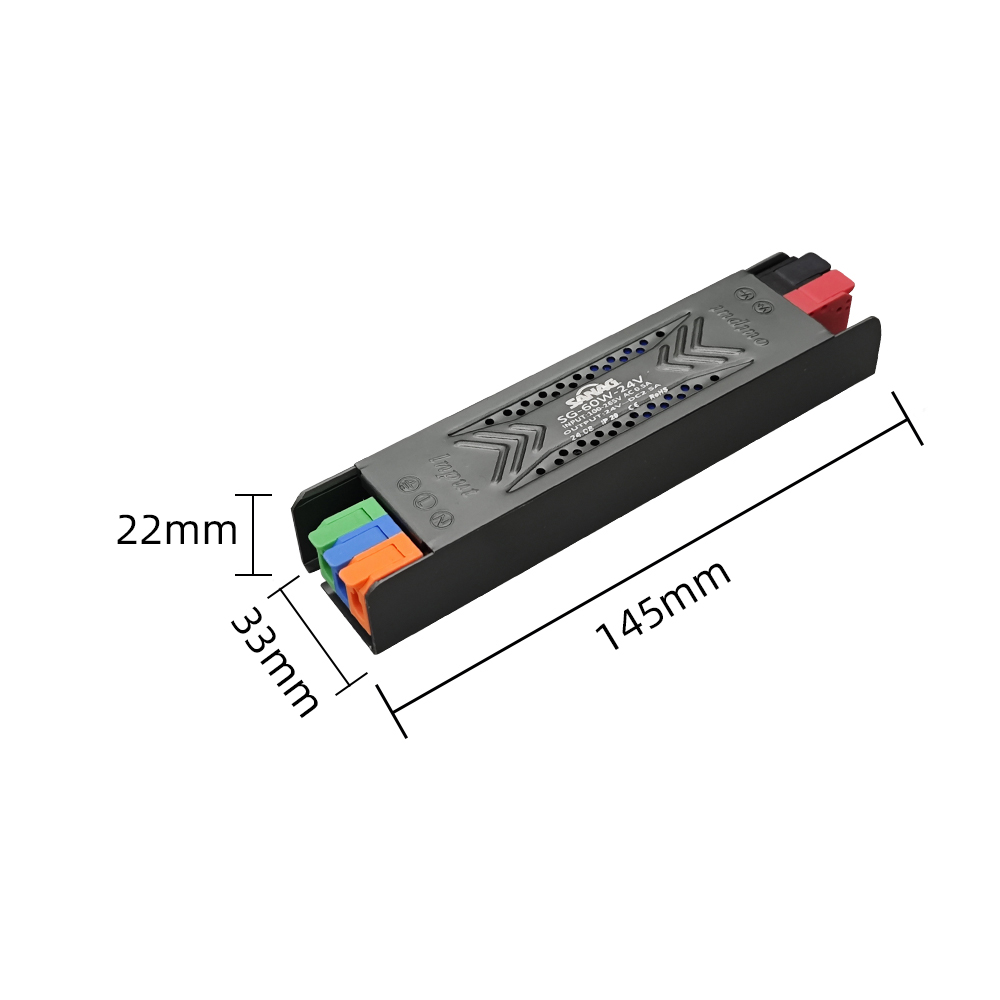 60W 24V LED Driver for Neon Strip Light