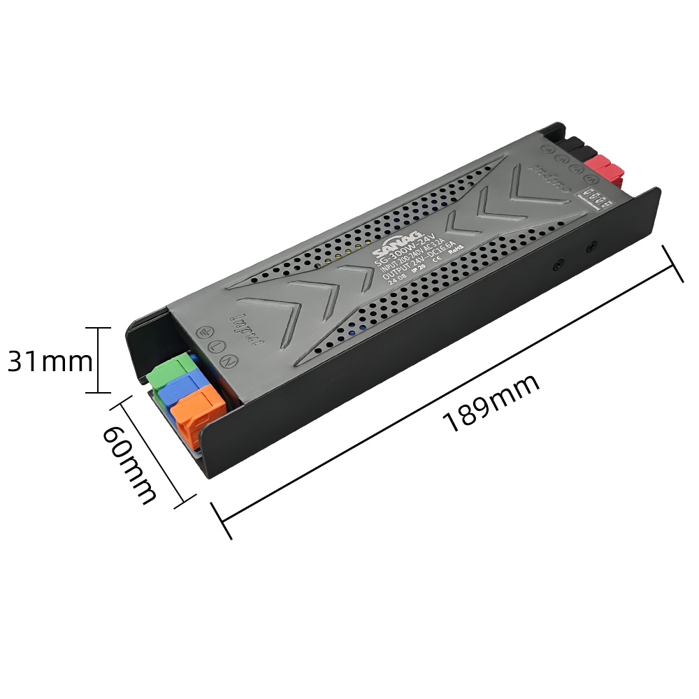 300W 24V Stable LED Driver for Indoor Lighting