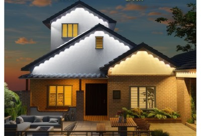 Introducing the Outdoor LED Permanent Light: Revolutionizing House Exterior Wall Lighting and Decorating