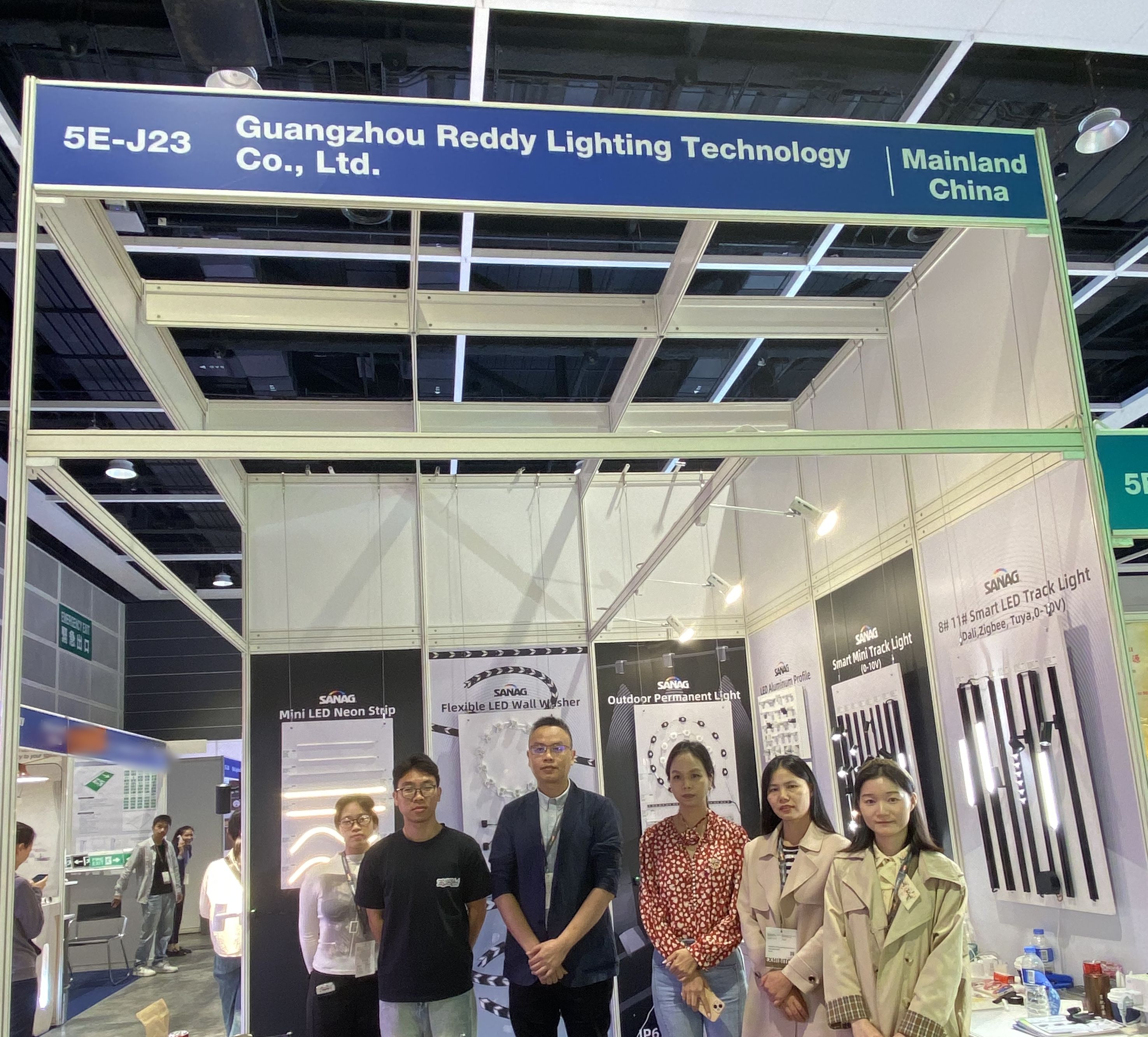 SANAG Sales Team Hong Kong Fair