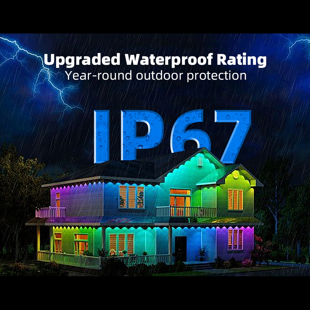 IP67 Waterproof LED Permanent Light RGBWIC DC24V